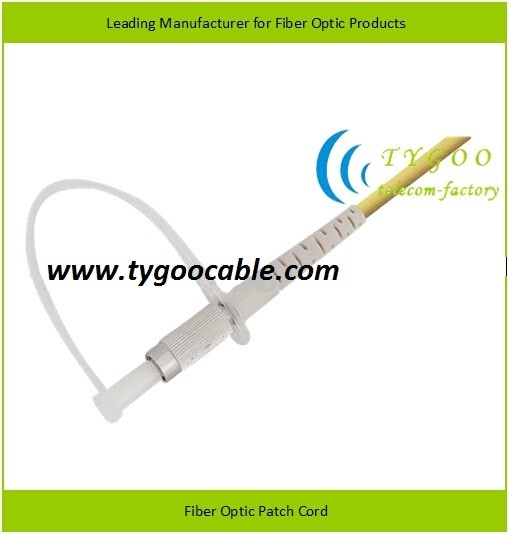 DIN zirconia ferrule SM Fiber Optic Patch Cord ≤0.3dB IL, ≥50dB RL
