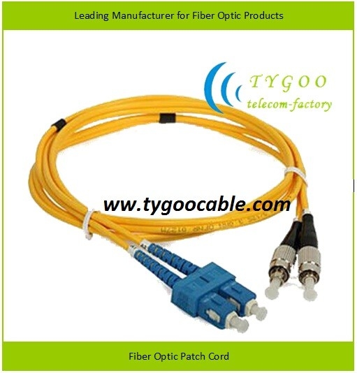 Fiber Optic Patch Cord (SC/PC-FC/PC-SM-DX-3.0-1M)